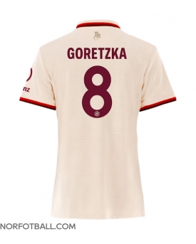 Billige Fotballdrakt Bayern Munich Leon Goretzka #8 Replika Tredjedrakt Dame 2024-25 Kortermet